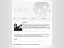 Tablet Screenshot of kriswelsh.com